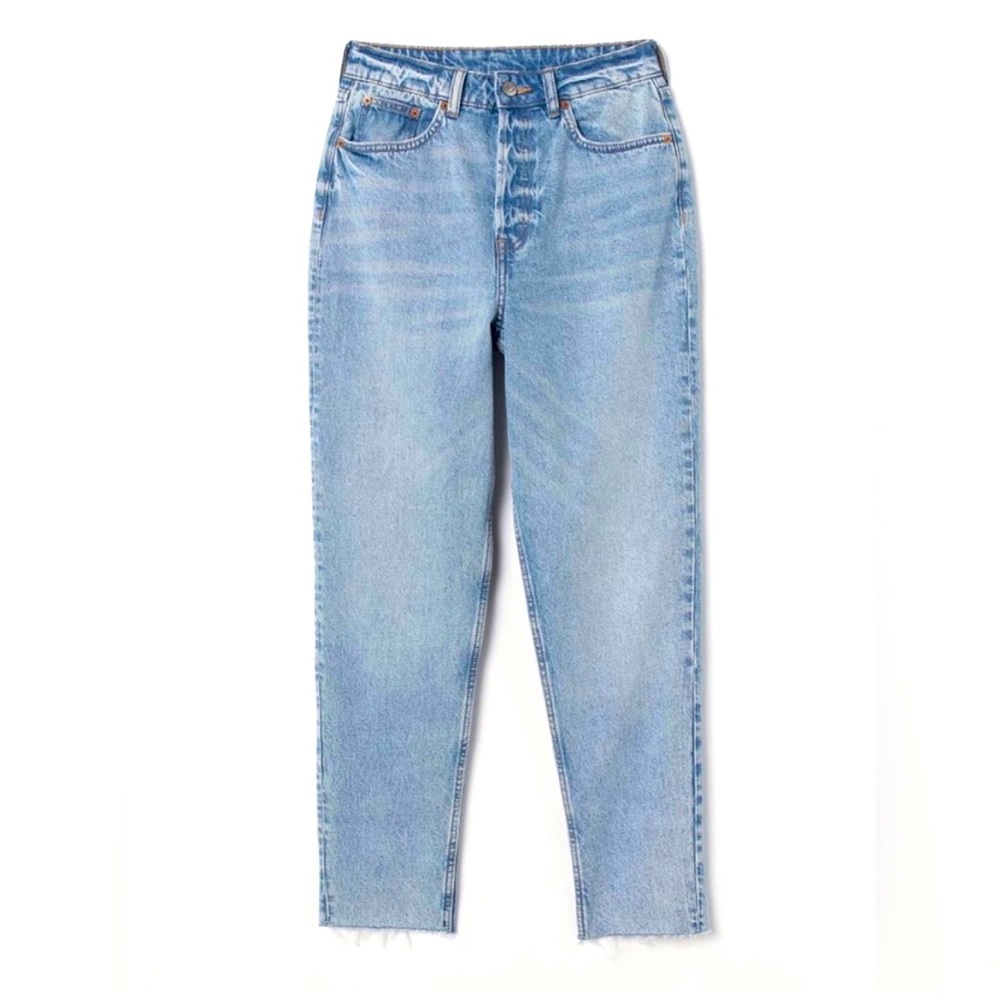 High rise mom jean
